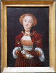 Portrait de femme - Lucas Cranach l’Ancien - Vers 1525