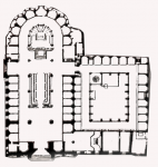Plan de la cathédrale Sainte-Croix
