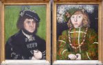 Portraits de Johann l’Inébranlable et de Johann Friedrich le Magnanime - Lucas Cranach l’Ancien - 1509