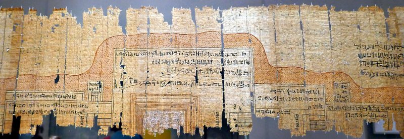 (Papyrus du plan de la tombe de Ramsès IV)